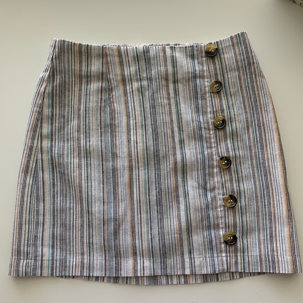 Girls XS White Fawn skirt